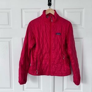 Patagonia Red Ladies Jacket. Size Medium. Primaloft